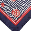 Dolce & Gabbana Multicolor Seashells Square Men Foulard Scarf