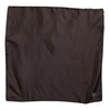 Dolce & Gabbana Brown DG Crown Silk Square Men Foulard Scarf