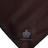 Dolce & Gabbana Brown DG Crown Silk Square Men Foulard Scarf