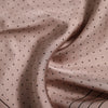 Dolce & Gabbana Beige Dotted Silk Square Men Foulard Scarf