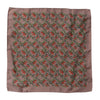 Dolce & Gabbana Brown Chilis Silk Square Men Foulard Scarf