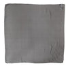 Dolce & Gabbana Gray Black Silk Square Women Foulard Scarf