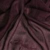 Dolce & Gabbana Maroon Cashmere Neck Warmer Wrap Shawl Scarf