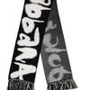 Dolce & Gabbana Black Logo Neck Warmer Wrap Men Shawl Scarf