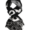 Dolce & Gabbana Black Logo Neck Warmer Wrap Men Shawl Scarf