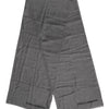 Dolce & Gabbana Gray Logo Print Neck Warmer Wrap Shawl Scarf