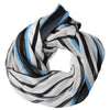Dolce & Gabbana Multicolor Striped Neck Warmer Wrap Scarf