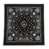 Dolce & Gabbana Black White Bandana Square Men Foulard Scarf