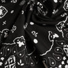 Dolce & Gabbana Black White Bandana Square Men Foulard Scarf