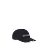 Valentino Garavani Black Cotton Cap (Baseball Hat)