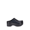 Marni Black Calf Leather Bos Taurus Clogs