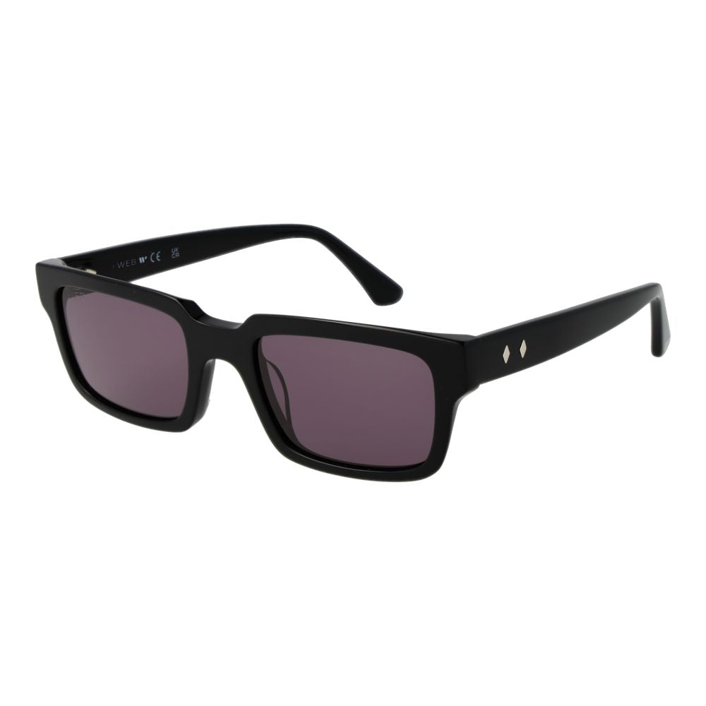 Web Schwarze Herren Sonnenbrille