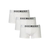 Bikkembergs White Polyester Men Boxer