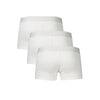 Bikkembergs White Polyester Men Boxer