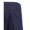 Prada Chino-Hose aus blauer Baumwolle