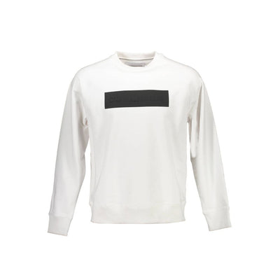 Calvin Klein Weißes Baumwoll-Sweatshirt