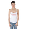 Zuelements White Cotton Women Tank Top