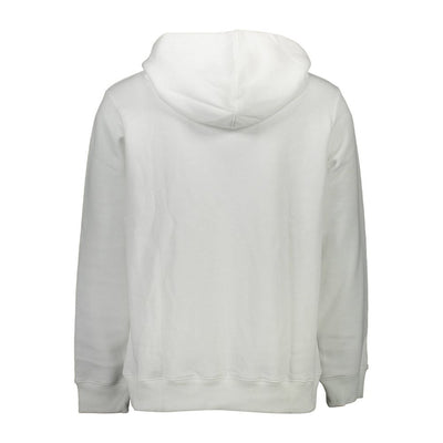 Calvin Klein White Cotton Men's Hoodie