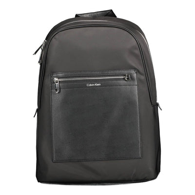 Calvin Klein – Schwarzer Polyester-Rucksack