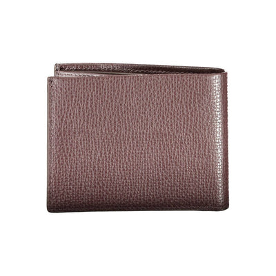 Calvin Klein Marrone Leather Men Wallet