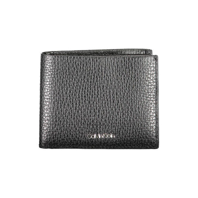 Calvin Klein Black Leather Mens Wallet
