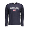 U.S. POLO ASSN. Blue Cotton Men T-Shirt