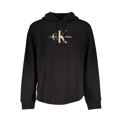 Calvin Klein Nero Cotton Men Sweatshirt