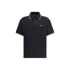 Amiri Black Cotton Polo T-Shirt