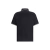 Amiri Black Cotton Polo T-Shirt