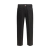 Thom Browne Black Cotton Dress Pants