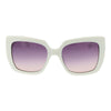 Guess White Acetate Sunglasses