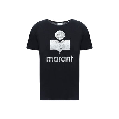 Marant Etoile Black Linen T-Shirt