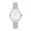 Olivia Burton Blue Artificial Leather Dress Watch