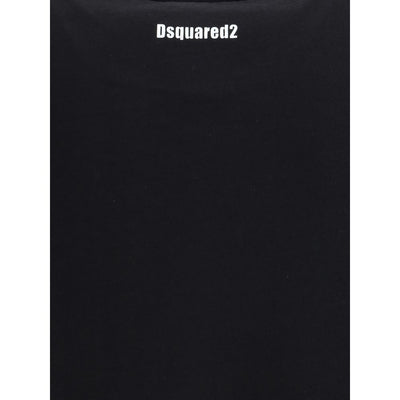 Dsquared² Black Cotton T-Shirt