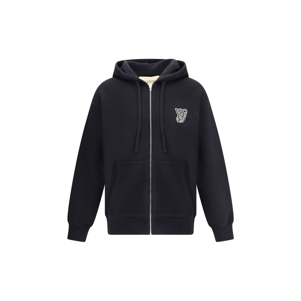 Schwarzes Baumwoll-Sweatshirt von Valentino
