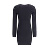 Balmain Black Viscose Casual Dress