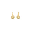 Versace Gold Brass Earrings