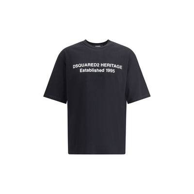 Dsquared² Black Cotton T-Shirt