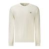 Calvin Klein White Cotton Men's Long-Sleeve T-Shirt