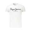 Pepe Jeans White Cotton Men TShirt