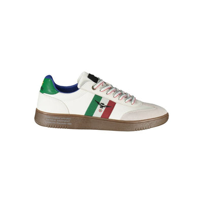 Esercito 1659 White Polyurethane Men's Sneaker