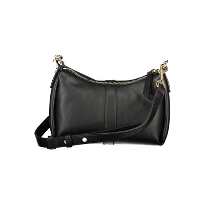 Tommy Hilfiger Black Polyester Women Shoulder Bag