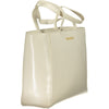Mario Valentino Beige Polyurethane Women Shoulder Bag