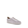 Brunello Cucinelli Gray Calf Leather Bos Taurus Low Top Sneakers