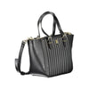 Tommy Hilfiger Black Polyurethane Women Handbag