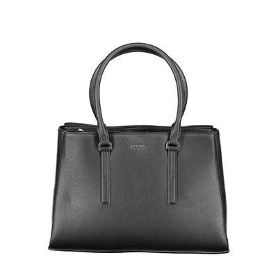 Calvin Klein Black Polyester Handbag