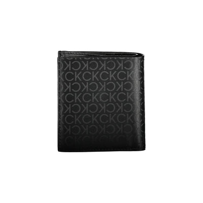Calvin Klein Black Polyurethane Men Wallet