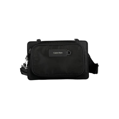 Calvin Klein Black Polyester Men's Shoulder Bag