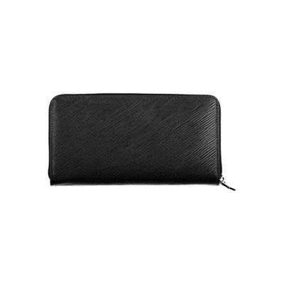 Calvin Klein Black Polyurethane Women Wallet