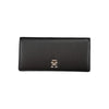 Tommy Hilfiger Black Polyurethane Women Wallet